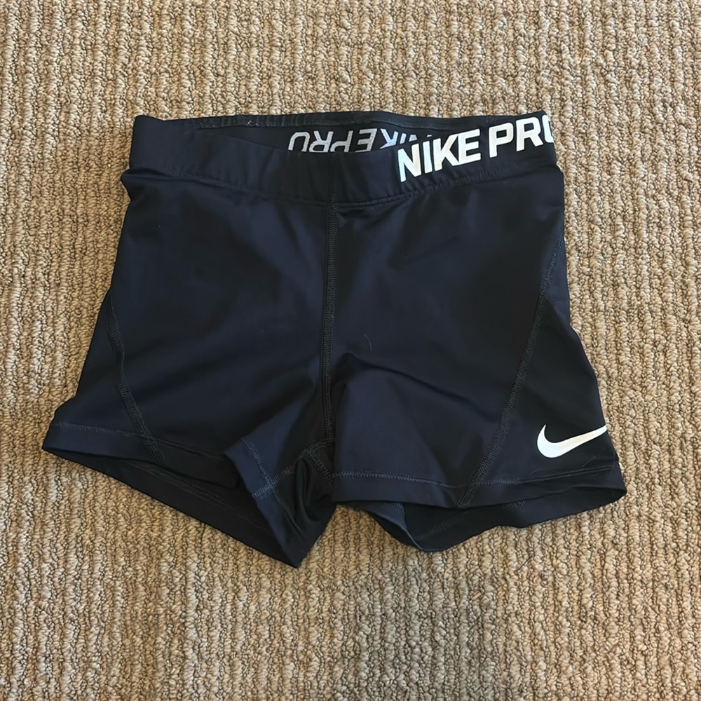Nike pro spandex shorts